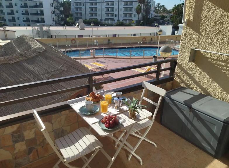 Pool View Accommodation In Playa Del Ingles ماسبالوماس المظهر الخارجي الصورة